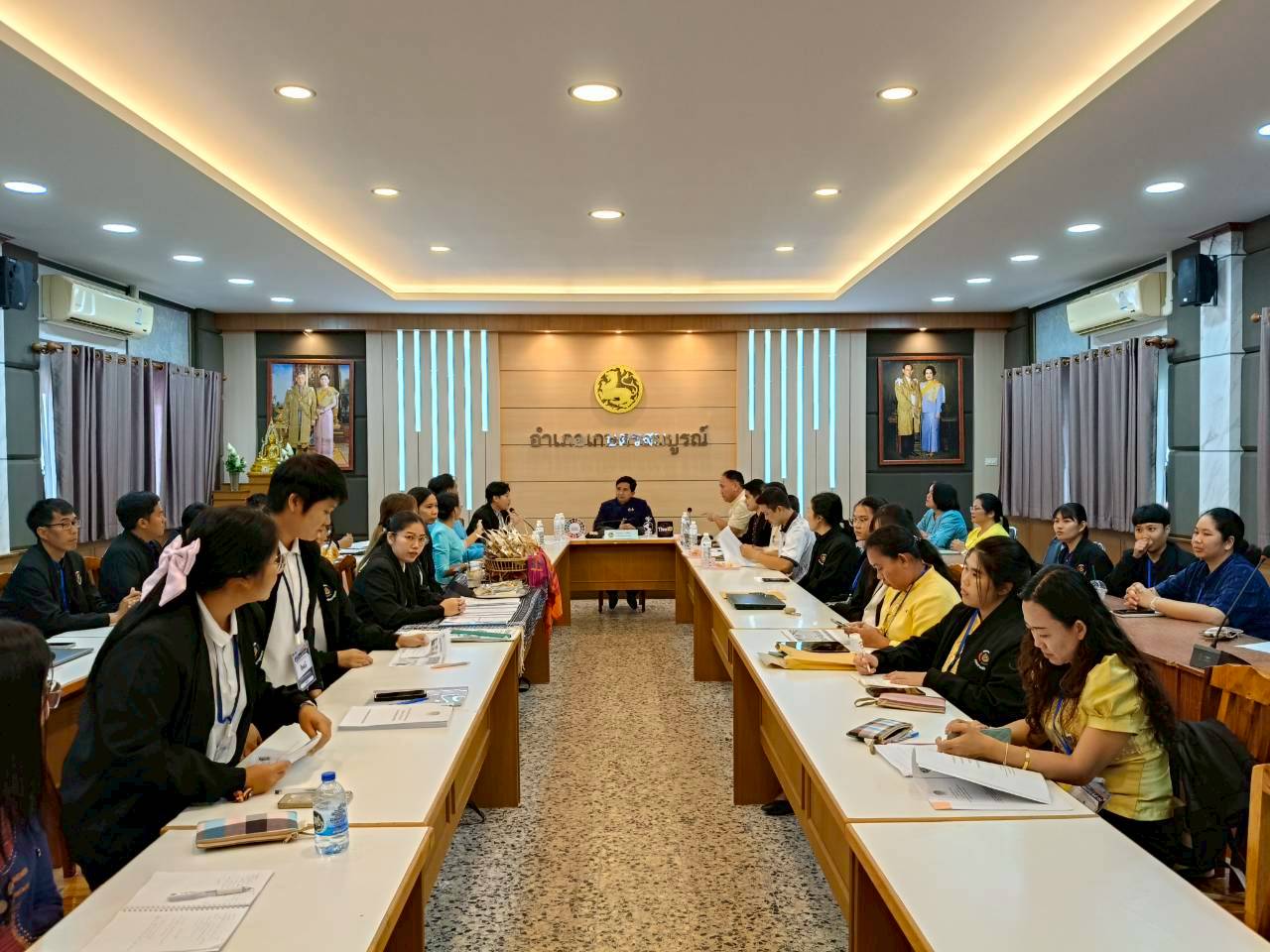 สพอ.ภูเขียว ร่วมกิจกรรมการนำเสนอผลงานภาคสนามของพัฒนากรก่อนประจำการ รุ่นที่ 132 ประจำโซนที่ 1