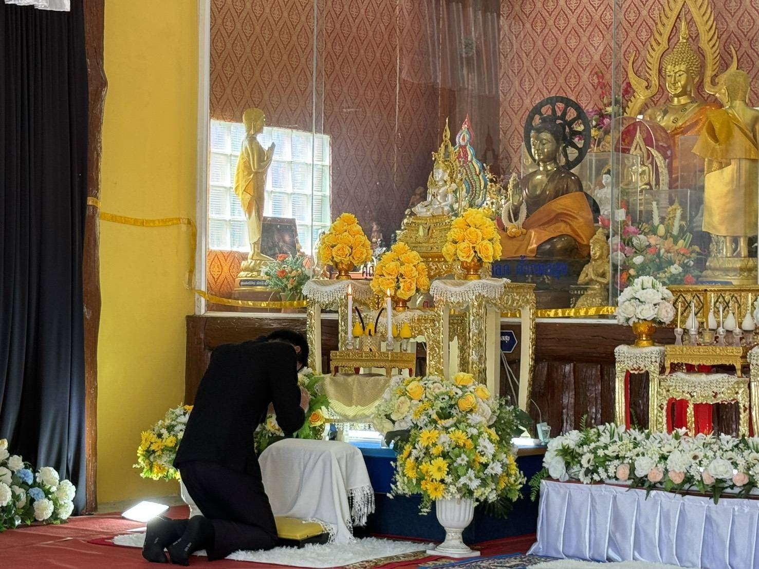 สพอ.ภูเขียว : ร่วมพิธีเจริญพระพุทธมนต์ถวายเป็นพระราชกุศลแด่ สมเด็จพระนางเจ้าสิริกิติ์ พระบรมราชชนนีพันปีหลวง