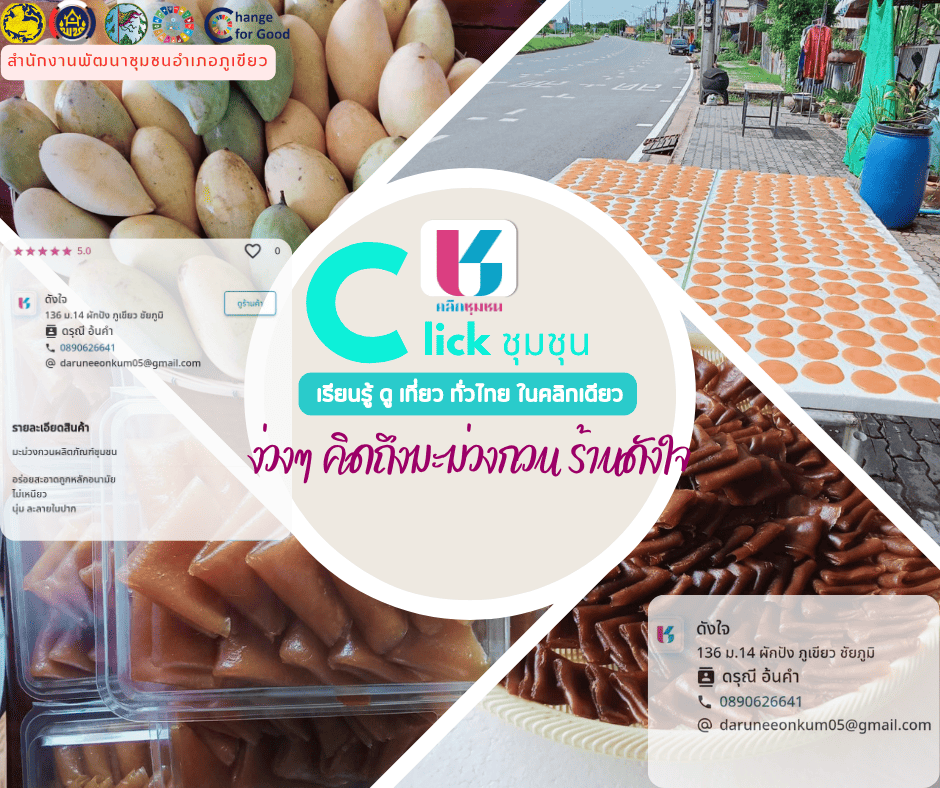 สพอ.ภูเขียว : ขอเชิญเลือกซื้อสินค้า ผ่าน“Shopชุมชน“