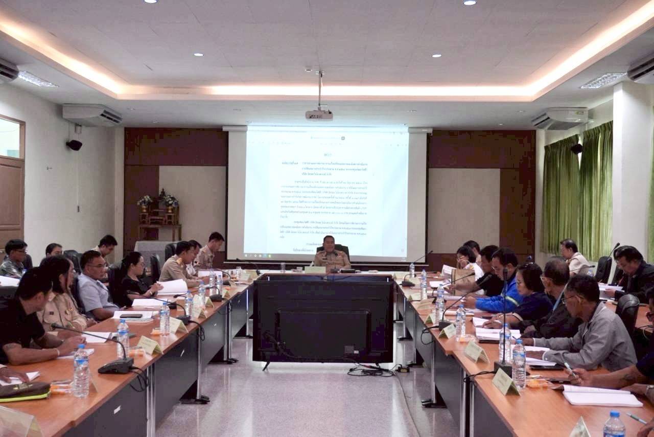 สพอ.ภูเขียว : ร่วมประชุมคณะกรรมการพัฒนาชุมชนในพื้นที่รอบโรงไฟฟ้ากองทุนพัฒนาไฟฟ้า บริษัท มิตรผล ไบโอ-เพาเวอร์ จำกัด