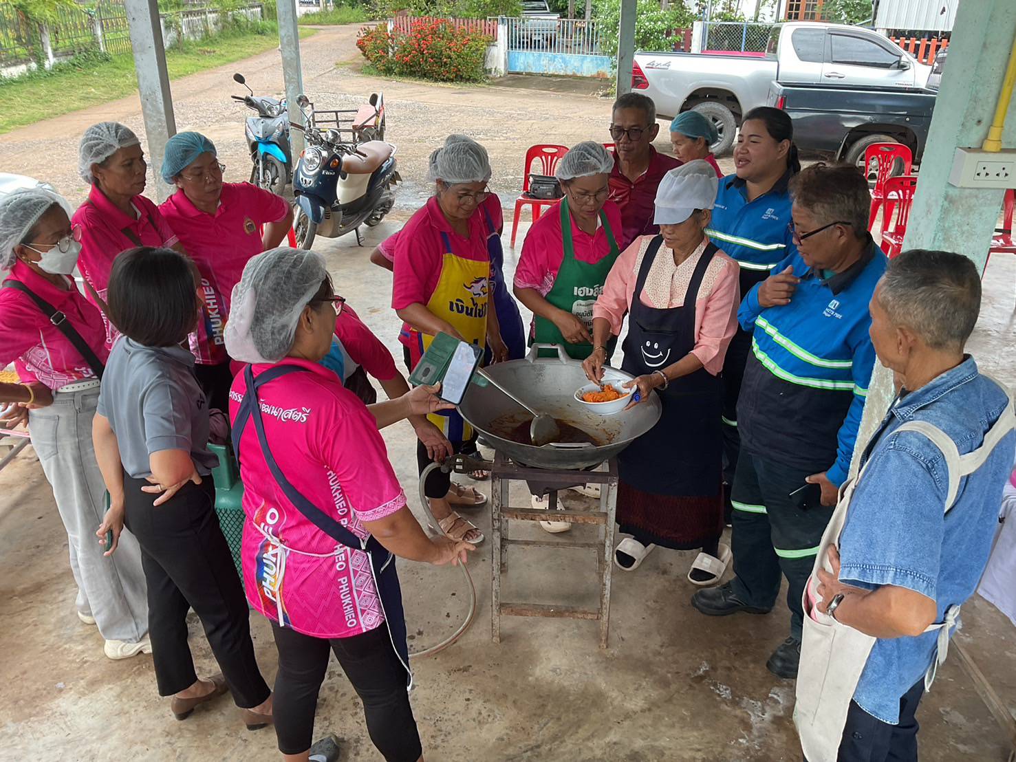 สพอ.ภูเขียว : ดำเนินโครงการพัฒนาต่อยอดกลุ่มอาชีพ