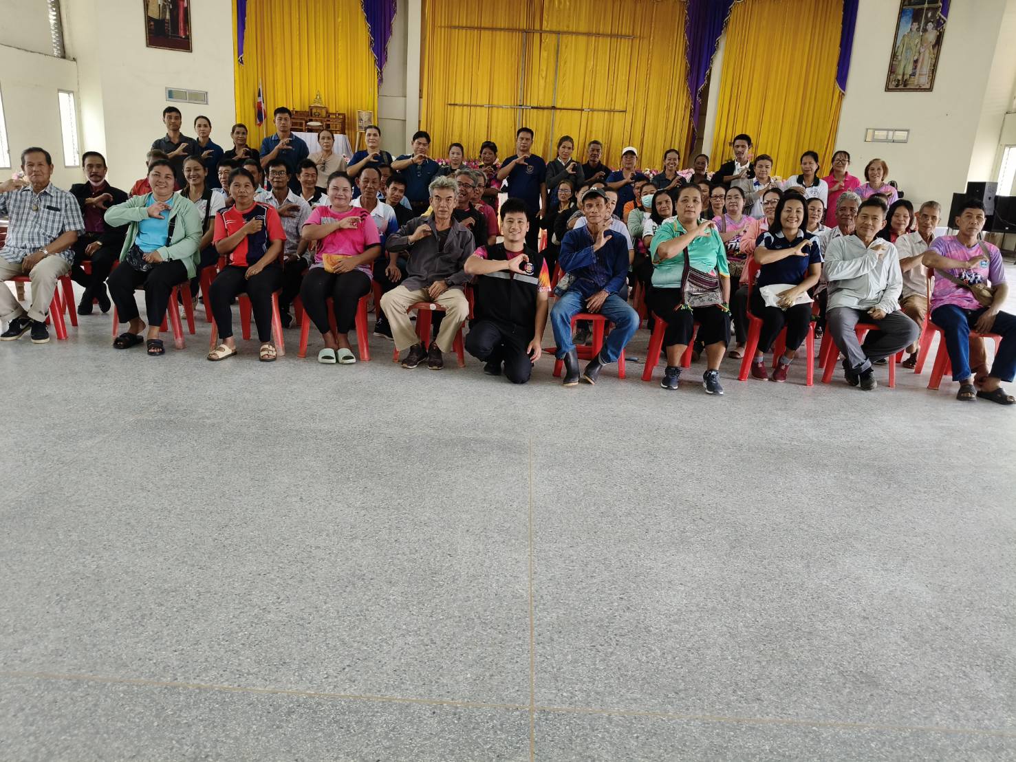 สพอ.ภูเขียว: จัดเวทีประชาคมคัดเลือกผู้นำอาสาพัฒนาชุมชน ตำบลกวางโจน