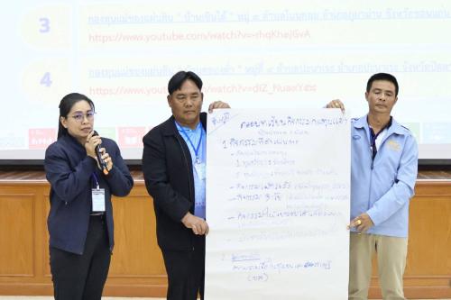 สพอ.ภูเขียว : ร่วมอบรมหลักสูตรผู้เชี่ยวชาญ "กองทุนแม่ของแผ่นดิน" ผนึกกำลังกลุ่ม "มหานครชัยบุรินทร์" ต้านภัยยาเสพติด