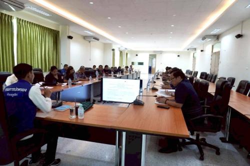สพอ.ภูเขียว : ร่วมประชุมคณะกรรมการจัดพิธีทำบุญตักรบาตร พิธีบวงสรวงและพิธีอัญเชิญองค์เจ้าพ่อพญาแล ประดิษฐาน ณ ที่ว่าการอำเภอภูเขียว 